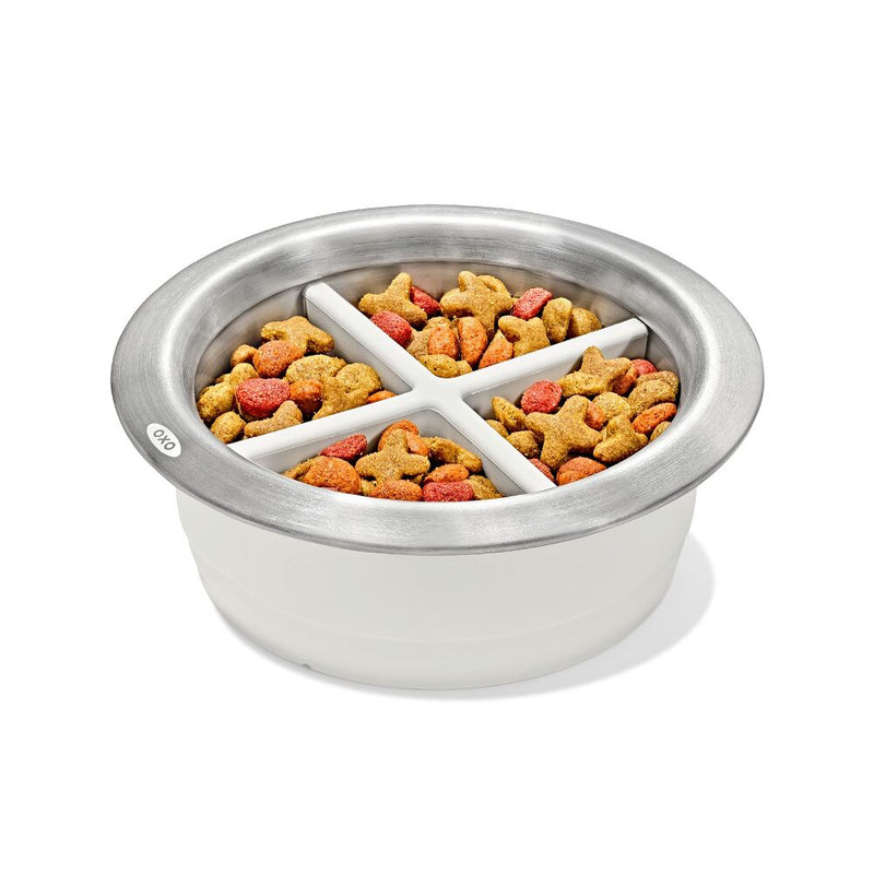 OXO Pet Easy-Clean Slow Feeder - Medium, 2 Cups/489 mL J8