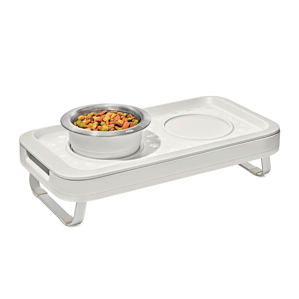 OXO Pet Adjustable Elevated Feeder Y5
