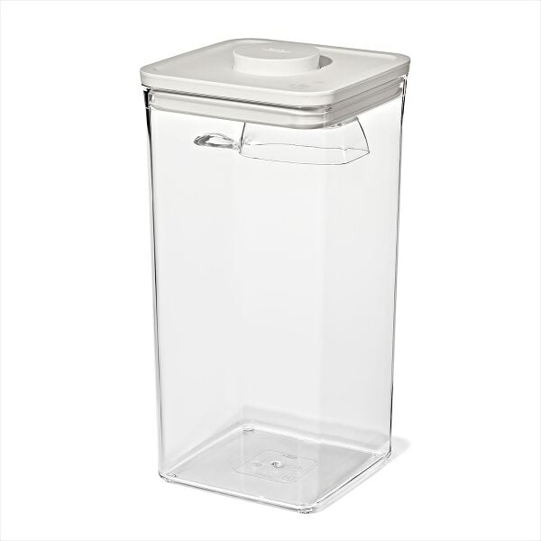 POP Container with Scoop — Big Square Tall — 6 Qt/5.7 L X2
