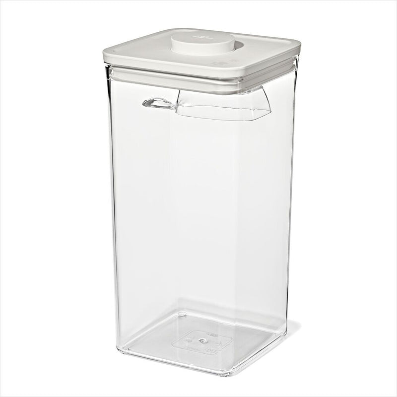 POP Container with Scoop — Big Square Tall — 6 Qt/5.7 L X2