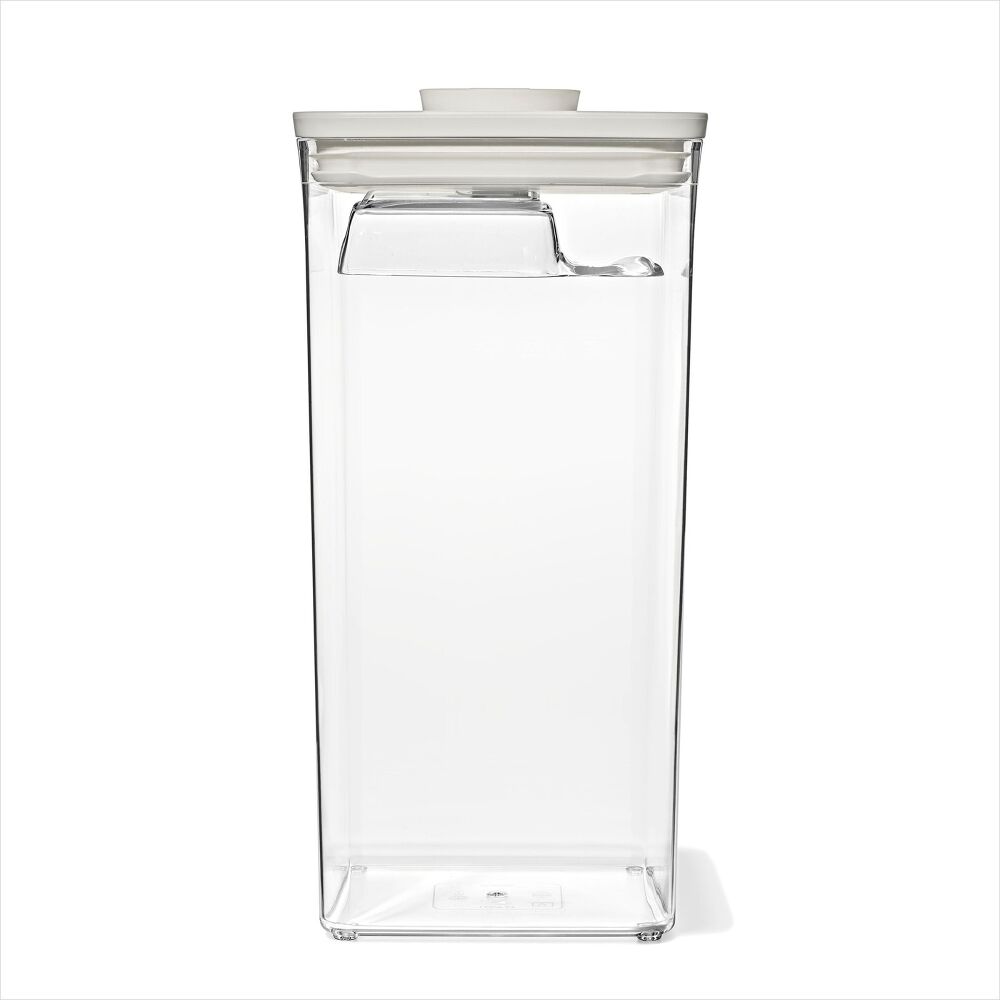 POP Container with Scoop — Big Square Tall — 6 Qt/5.7 L X2