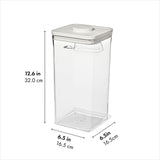 POP Container with Scoop — Big Square Tall — 6 Qt/5.7 L X2