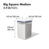 POP Container - Big Square Medium (4.4 Qt/4.2 L) P4