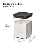 POP Container - Big Square Medium (4.4 Qt/4.2 L) P4