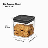 POP Container - Big Square Short (2.8 Qt/2.6 L) O3
