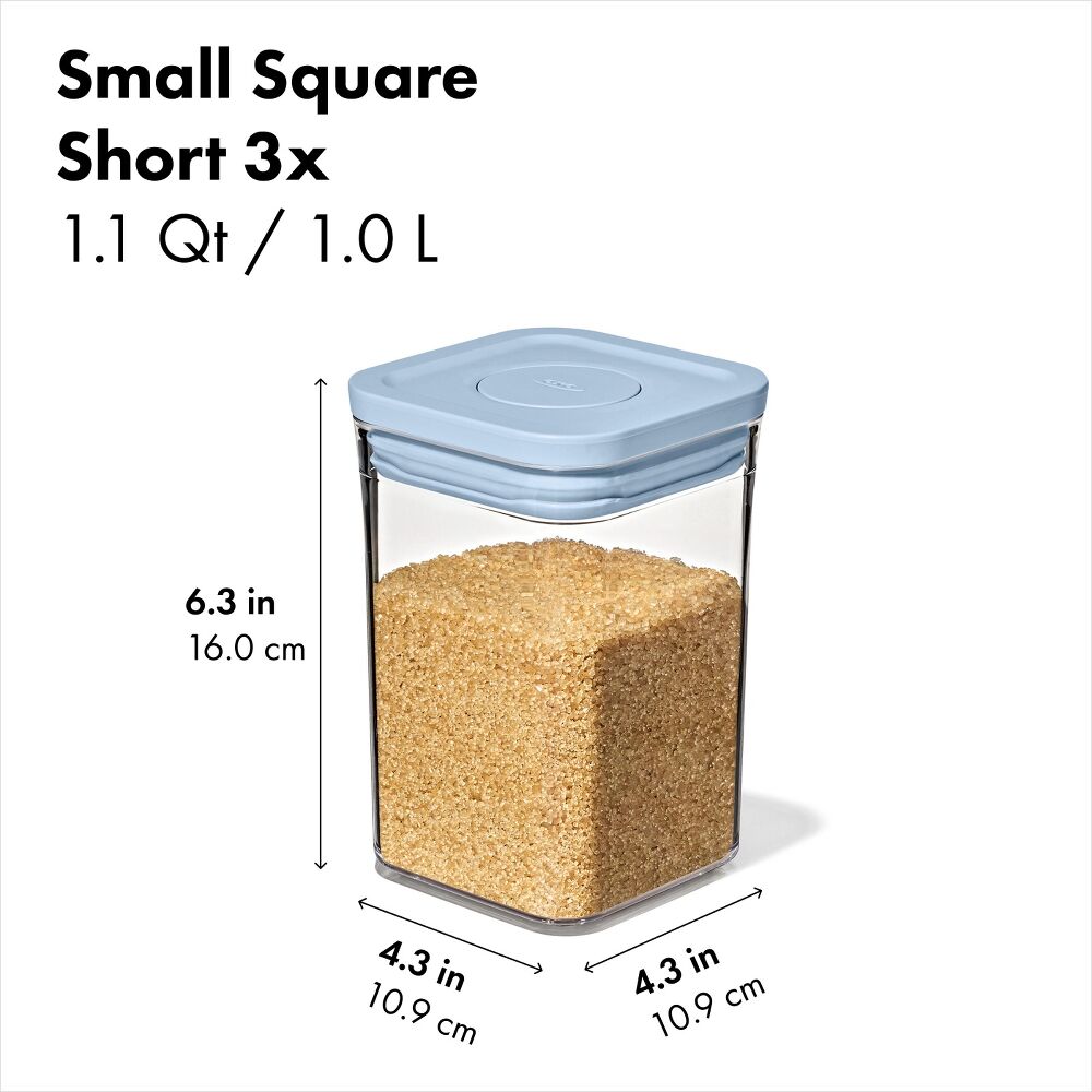 3-Piece POP Container Set with Mini Scoops U7