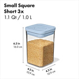 3-Piece POP Container Set with Mini Scoops L5