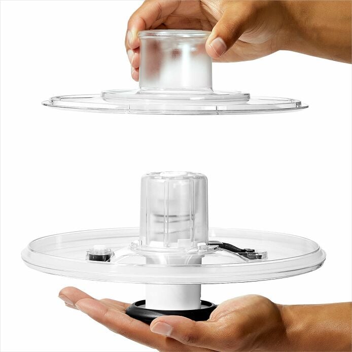 Steel Salad Spinner A4