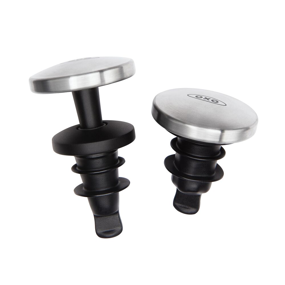 2-Piece Spillproof Wine Stopper J4