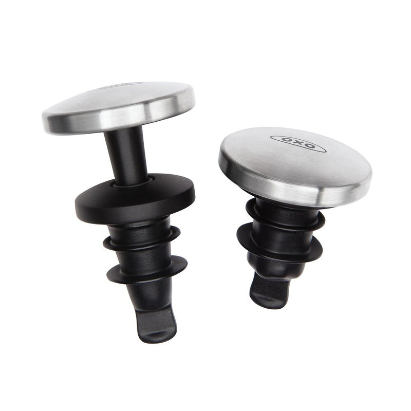 2-Piece Spillproof Wine Stopper J4