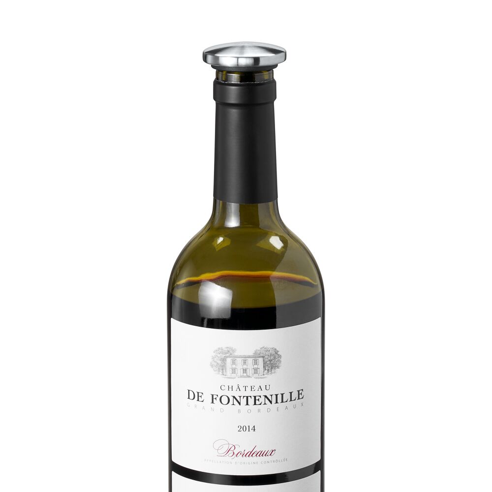 2-Piece Spillproof Wine Stopper J4