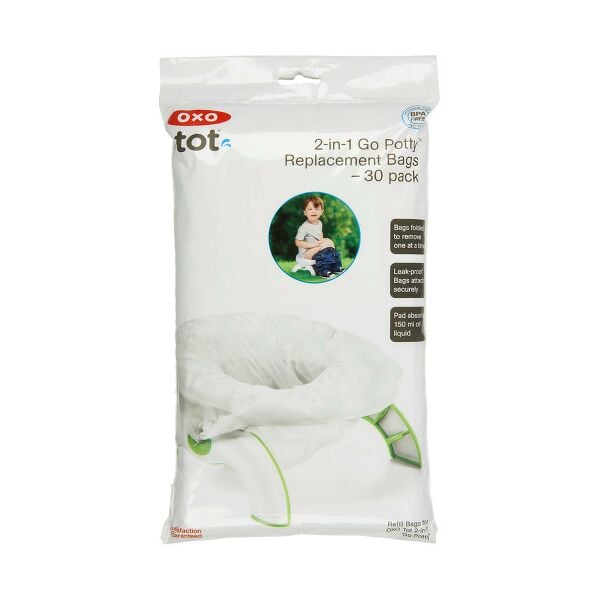 2-in-1 Go Potty™ Refill Bags - 30 Pack A8