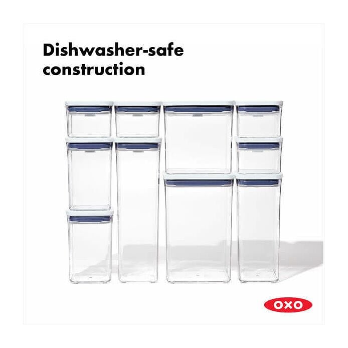 POP Container - Rectangle Tall (3.7 Qt.) X2