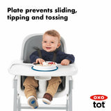 Stick & Stay Suction Divided Plate N3