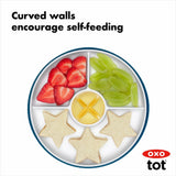 Stick & Stay Suction Divided Plate N3