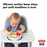 Stick & Stay Suction Divided Plate N3