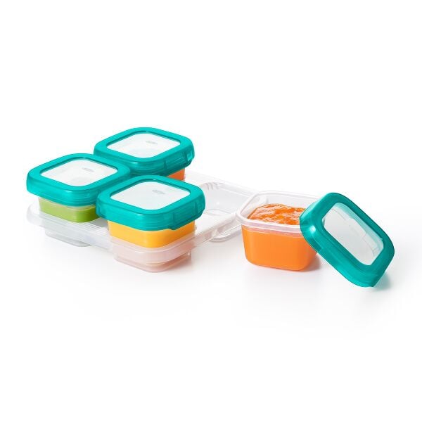 4 oz Baby Blocks™ Plastic Freezer Storage Containers O5