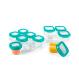 12-Piece Baby Blocks™ Plastic Freezer Storage Container Set - Tot Teal H9