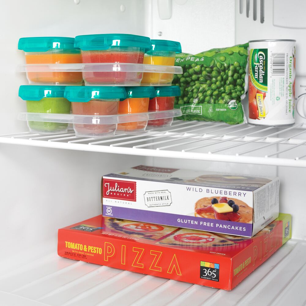 12-Piece Baby Blocks™ Plastic Freezer Storage Container Set - Tot Teal N0