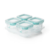 4 oz Glass Baby Blocks™ Freezer Storage Containers R1