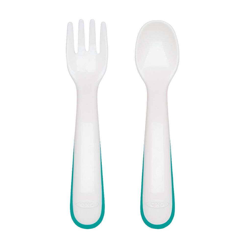 On-the-Go Plastic Fork and Spoon Set with Travel Case V4