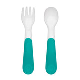 On-the-Go Plastic Fork and Spoon Set with Travel Case V4