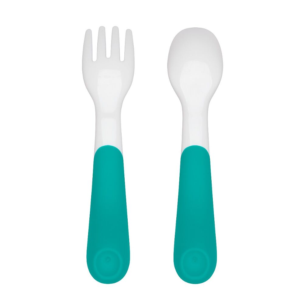 On-the-Go Plastic Fork and Spoon Set with Travel Case V4