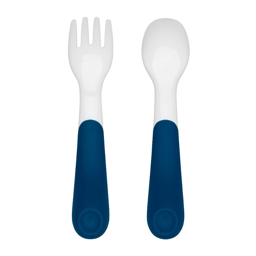 On-the-Go Plastic Fork and Spoon Set with Travel Case J2