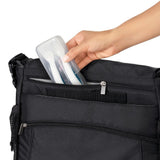 On-the-Go Plastic Fork and Spoon Set with Travel Case J2