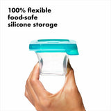 4 oz Baby Blocks™ Silicone Freezer Storage Containers - Tot Teal H9