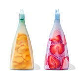 Tot Silicone Reusable Bag - 2-Piece Stand-Up Cup Set U9