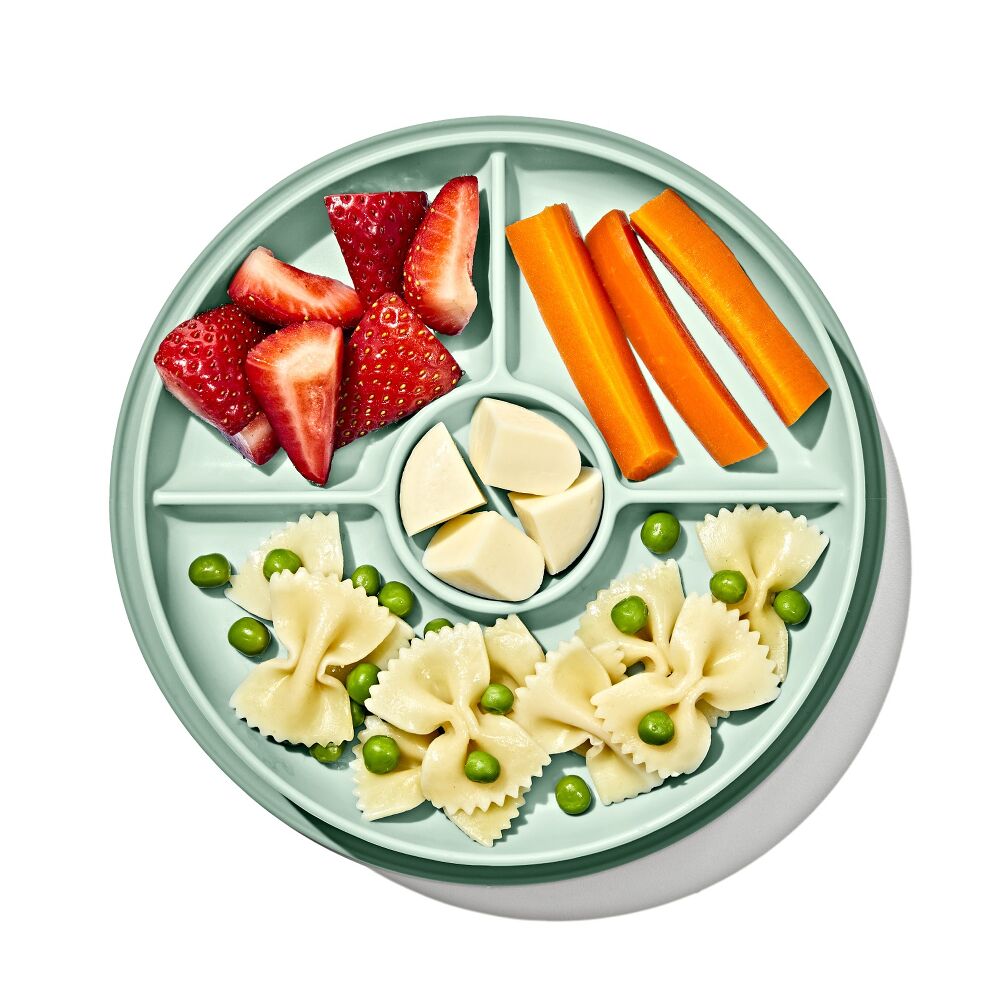Stick & Stay Suction Divided Plate L6
