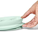 Stick & Stay Suction Divided Plate L6