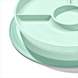 Stick & Stay Suction Divided Plate L6