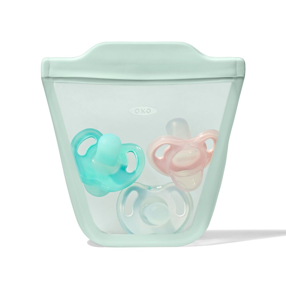 Tot Silicone Reusable Bag - 2-Piece Stand-Up Cup Set U9