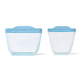 Tot Silicone Reusable Bag - 2-Piece Stand-Up Cup Set U9
