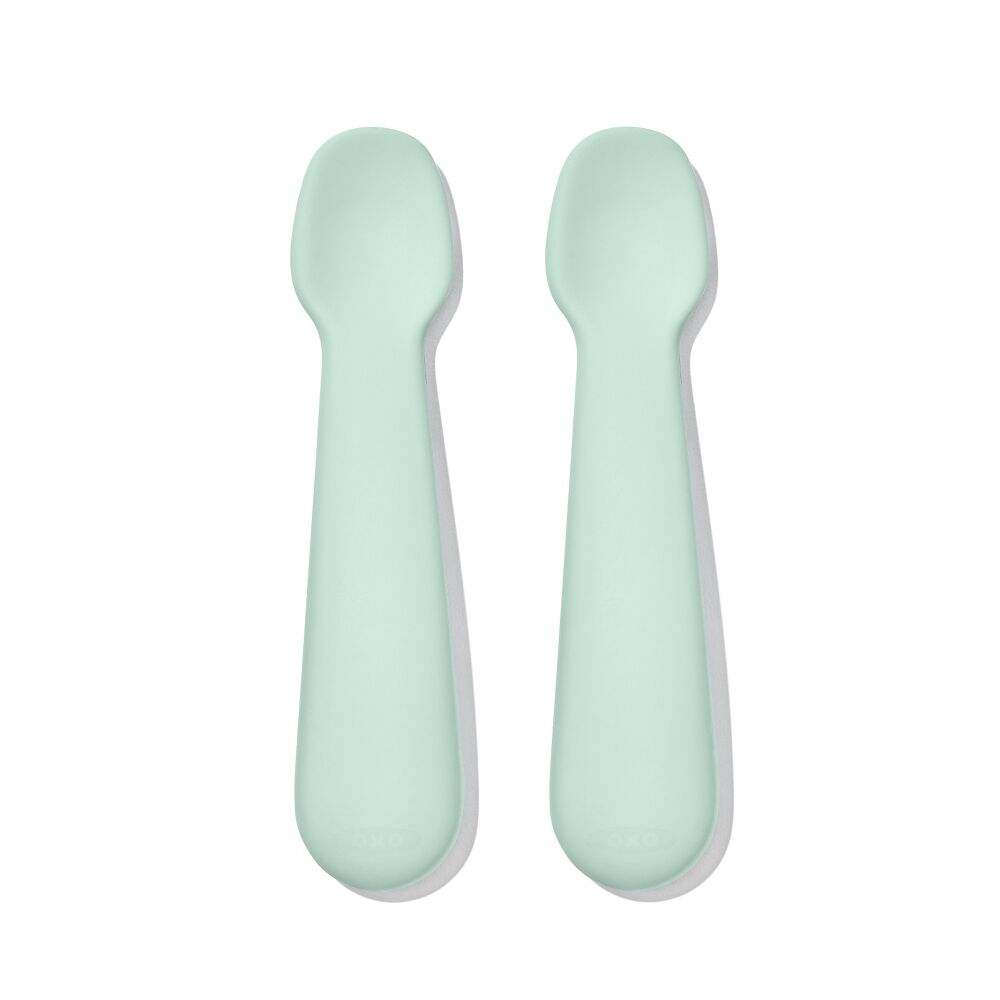 Textured Suction Plate & Spoons Set – 3-Piece L6