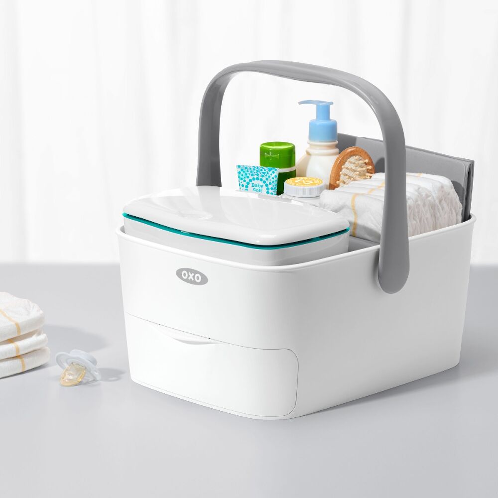 Diaper Caddy with Changing Mat N4