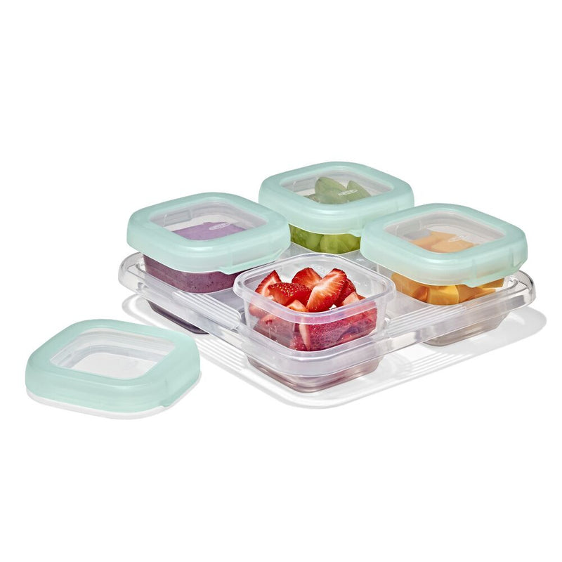 Baby Blocks Food Storage Containers (4 oz) - Opal T8