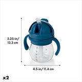 Transitions 6 Oz Straw Cup with Handles Set L1